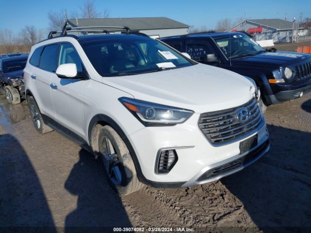 HYUNDAI SANTA FE 2018 km8srdhf9ju266489