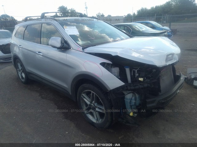 HYUNDAI SANTA FE 2017 km8srdhfxhu191070