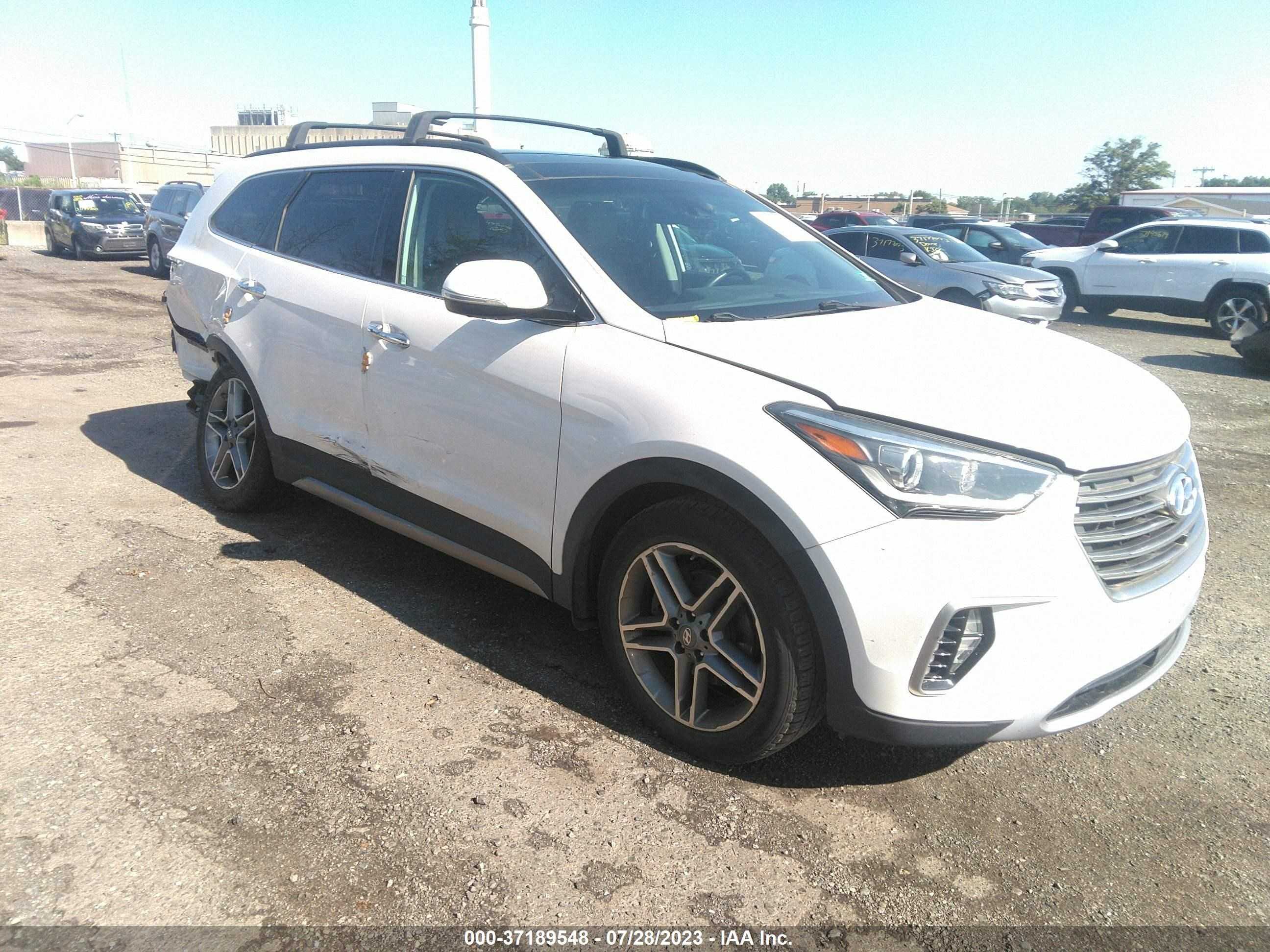 HYUNDAI SANTA FE 2018 km8srdhfxju286038