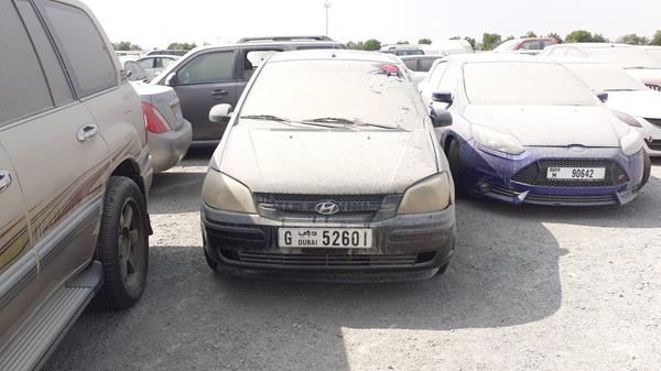 HYUNDAI GETZ 2006 kmhbt51b46u422217