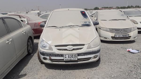 HYUNDAI GETZ 2006 kmhbt51d46u543847