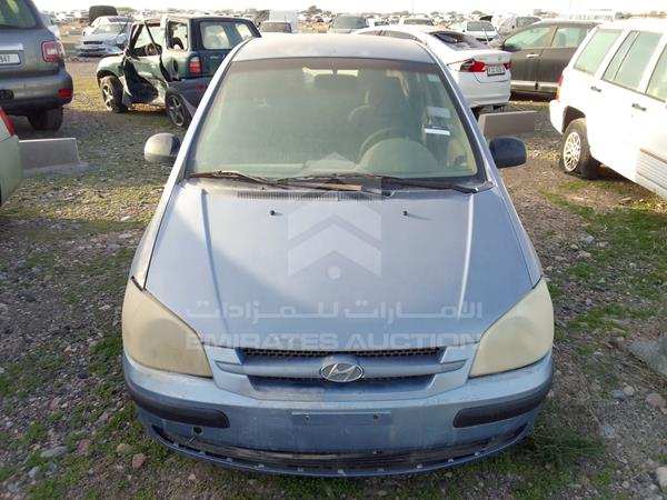 HYUNDAI GETZ 2005 kmhbt51h75u284448