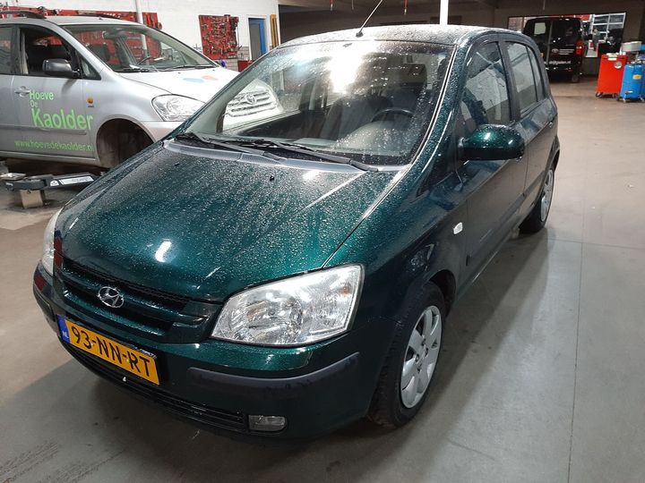 HYUNDAI GETZ 2004 kmhbt51hp4u144702