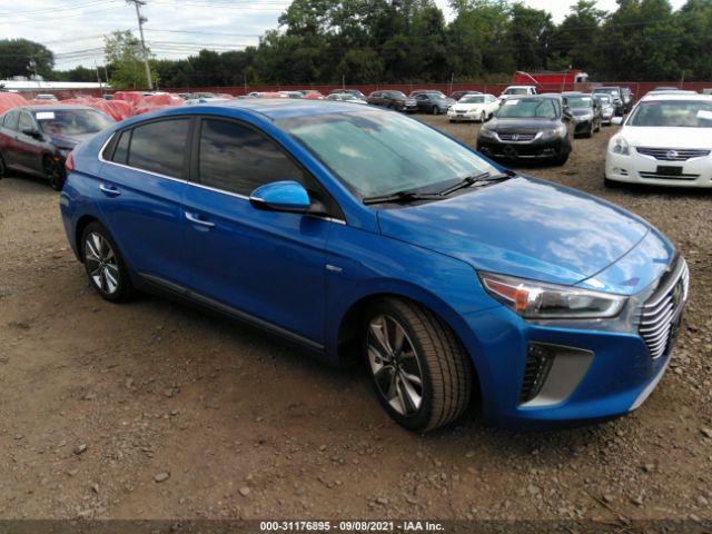 HYUNDAI IONIQ HYBRID 2017 kmhc05lc7hu021105