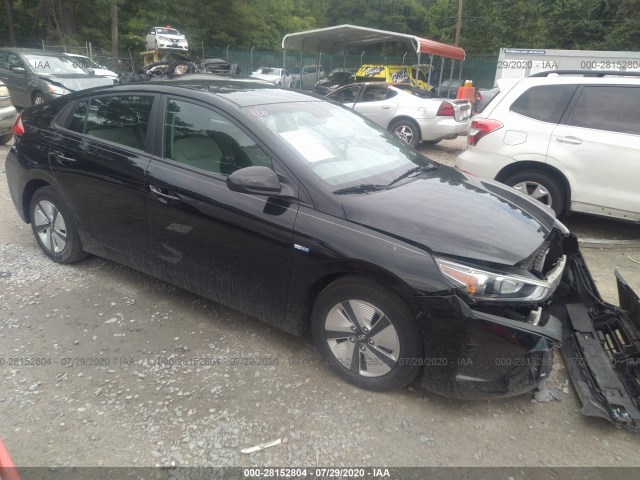 HYUNDAI IONIQ HYBRID 2018 kmhc65lc2ju060365