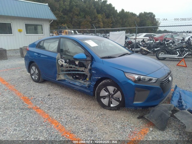 HYUNDAI IONIQ HYBRID 2018 kmhc65lc2ju066392