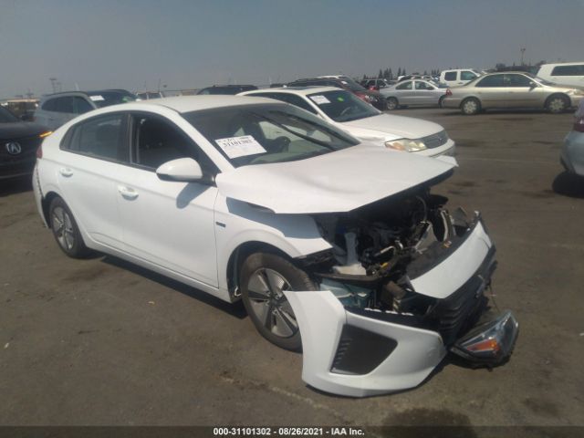 HYUNDAI IONIQ HYBRID 2018 kmhc65lc3ju064215