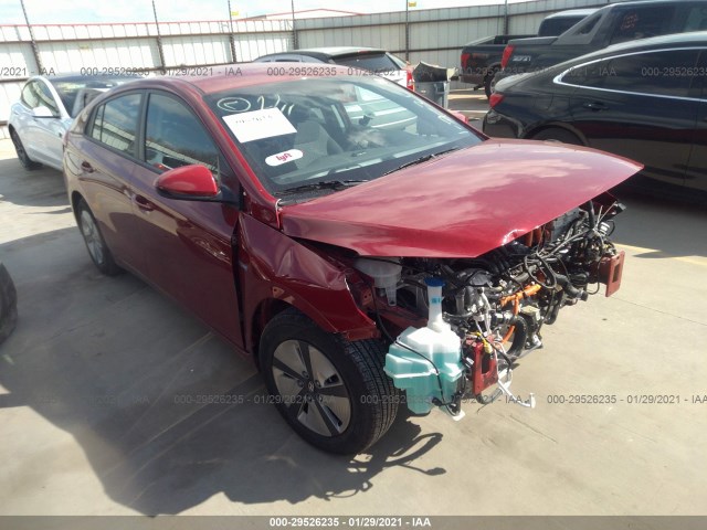 HYUNDAI IONIQ HYBRID 2019 kmhc65lc3ku180192