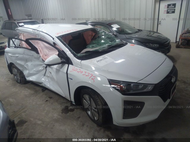 HYUNDAI IONIQ HYBRID 2017 kmhc65lc6hu057933