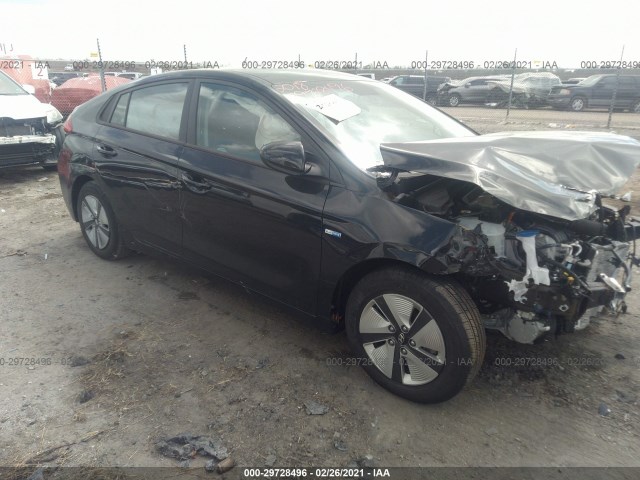 HYUNDAI IONIQ HYBRID 2018 kmhc65lc7ju094107