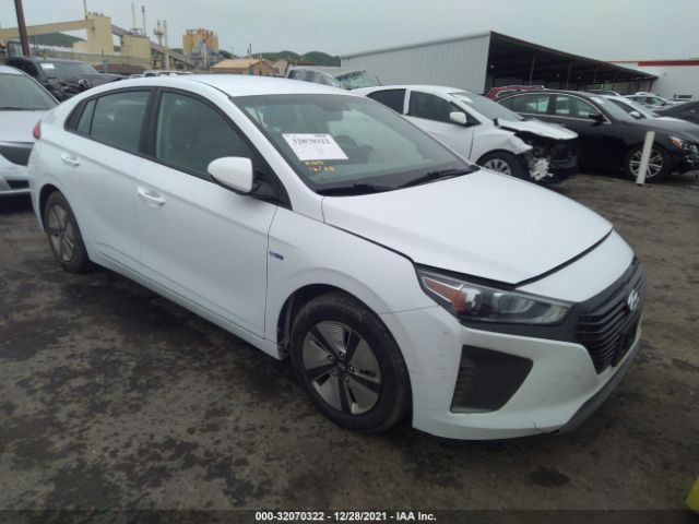 HYUNDAI IONIQ HYBRID 2019 kmhc65lc8ku122336