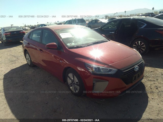 HYUNDAI IONIQ HYBRID 2019 kmhc65lc9ku174283