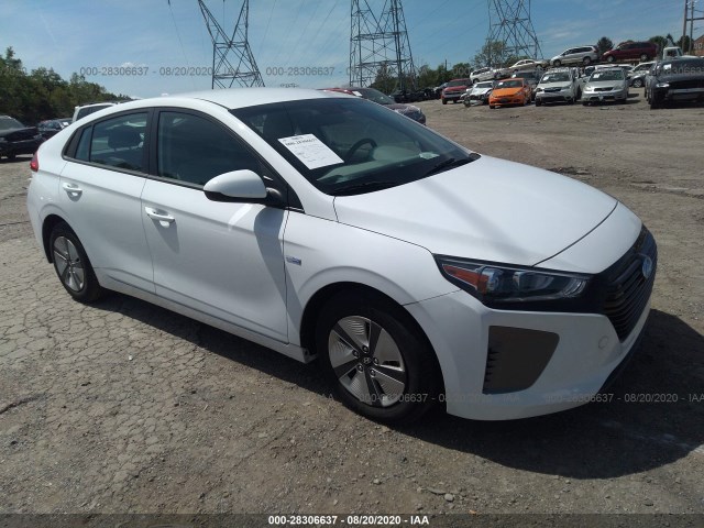 HYUNDAI IONIQ HYBRID 2017 kmhc65lcxhu057756