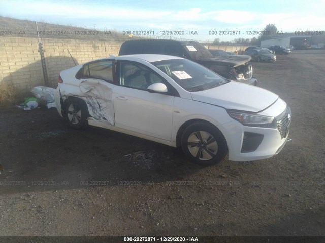 HYUNDAI IONIQ HYBRID 2019 kmhc65lcxku110107