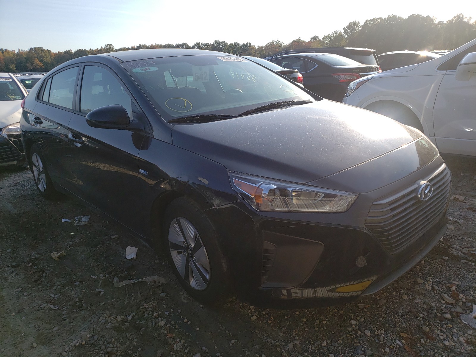 HYUNDAI IONIQ HYBRID 2019 kmhc65lcxku164796