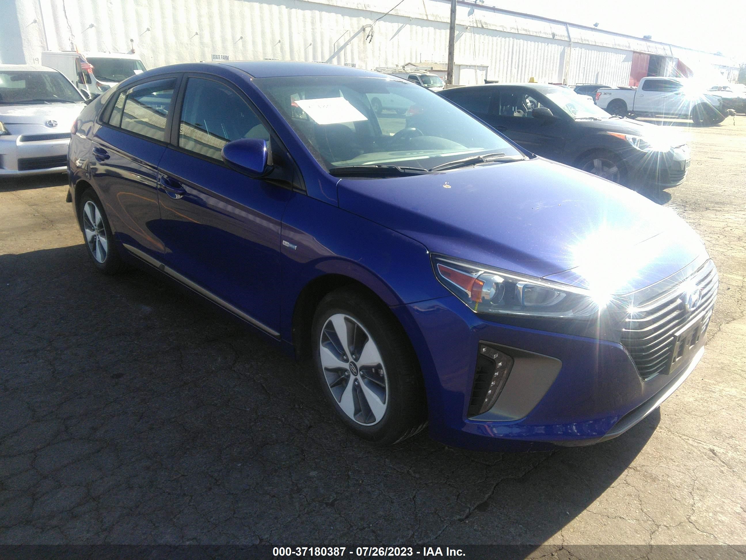 HYUNDAI IONIQ 2019 kmhc65ldxku105496