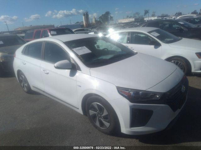 HYUNDAI IONIQ HYBRID 2018 kmhc75lc0ju072351