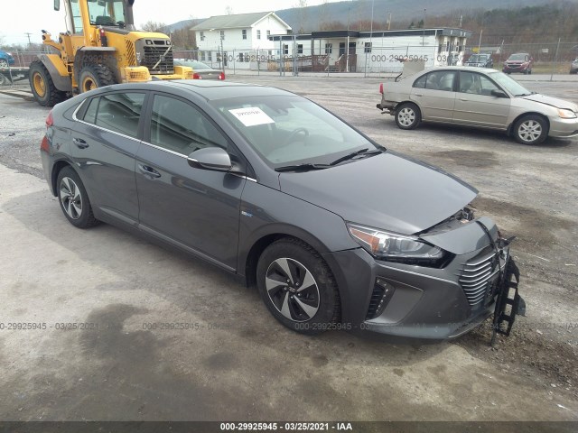 HYUNDAI IONIQ HYBRID 2018 kmhc75lc0ju082684