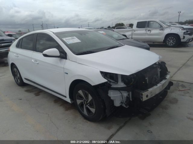 HYUNDAI IONIQ HYBRID 2018 kmhc75lc0ju103050