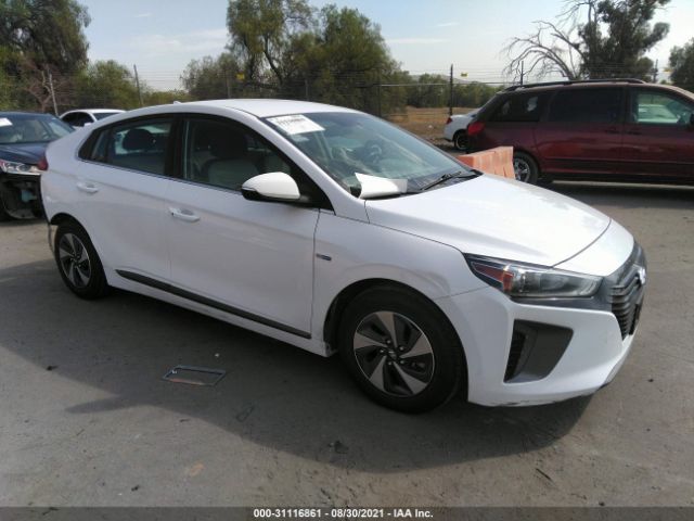 HYUNDAI IONIQ HYBRID 2017 kmhc75lc1hu024500