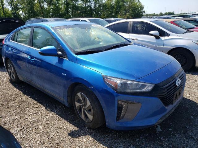 HYUNDAI IONIQ SEL 2017 kmhc75lc3hu018844