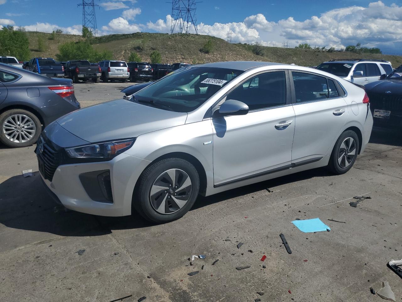 HYUNDAI IONIQ 2018 kmhc75lc3ju060081