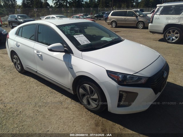 HYUNDAI IONIQ HYBRID 2017 kmhc75lc4hu040559