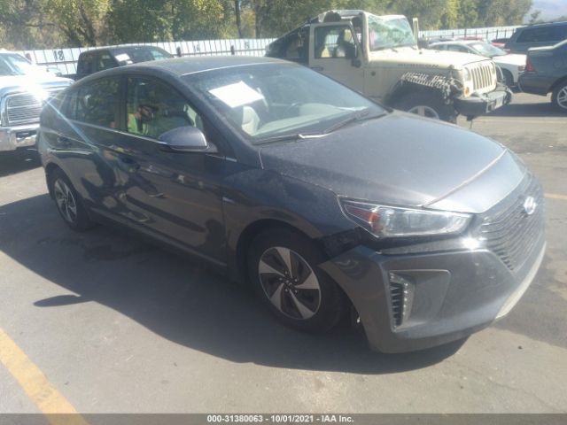 HYUNDAI IONIQ HYBRID 2017 kmhc75lc6hu026257