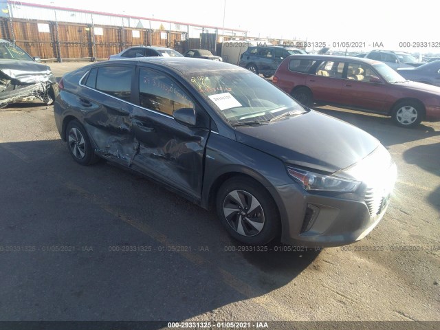 HYUNDAI IONIQ HYBRID 2018 kmhc75lc6ju060026