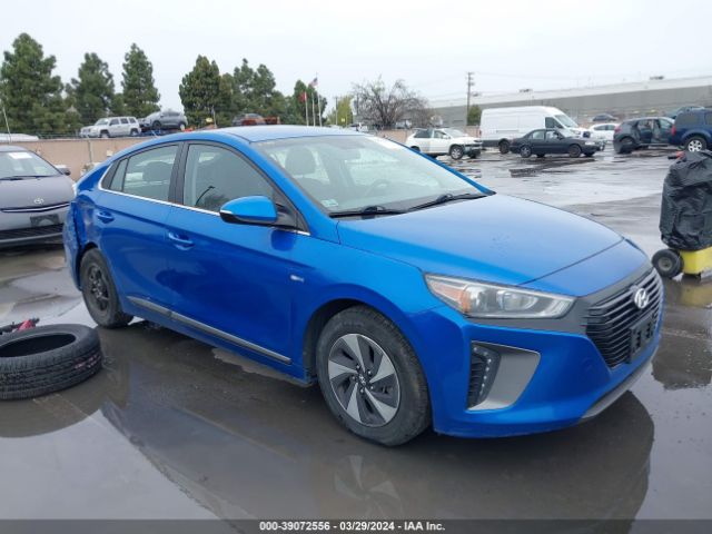 HYUNDAI IONIQ HYBRID 2017 kmhc75lc9hu021408