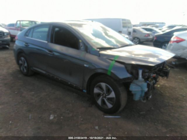 HYUNDAI IONIQ HYBRID 2018 kmhc75lc9ju099418