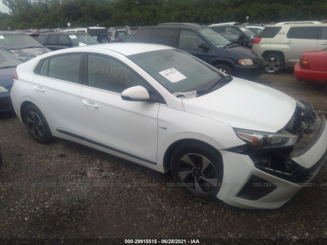 HYUNDAI IONIQ HYBRID 2017 kmhc75lcxhu026732