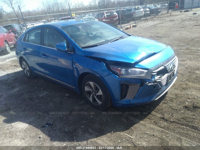 HYUNDAI IONIQ HYBRID 2017 kmhc75lcxhu048228