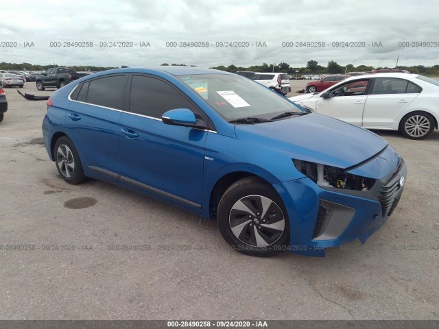 HYUNDAI IONIQ HYBRID 2017 kmhc75lcxhu054532