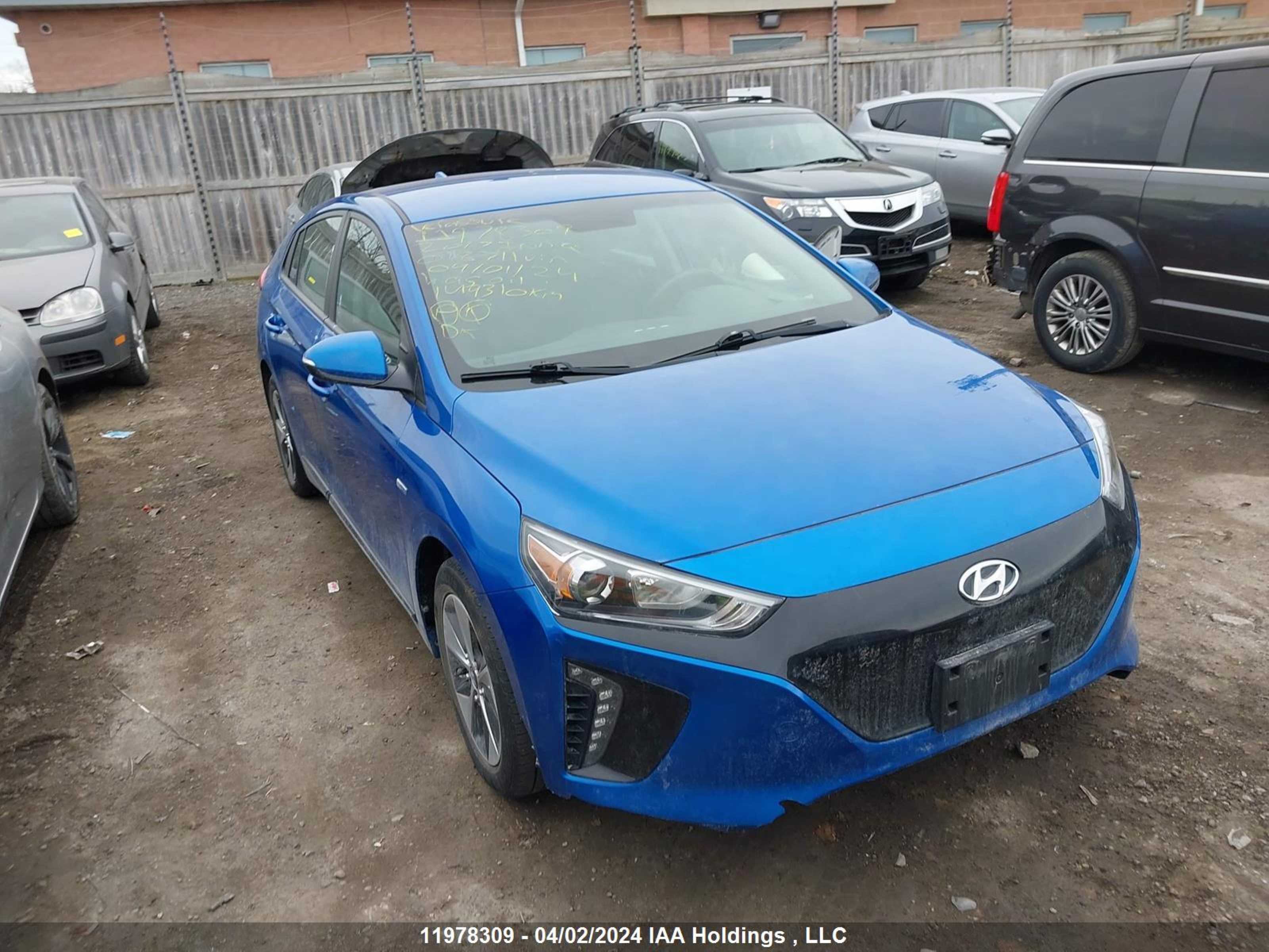 HYUNDAI IONIQ 2017 kmhc75lh1hu018711