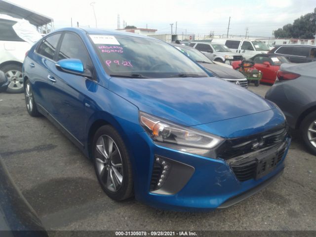 HYUNDAI IONIQ HYBRID 2018 kmhc85lc1ju073134