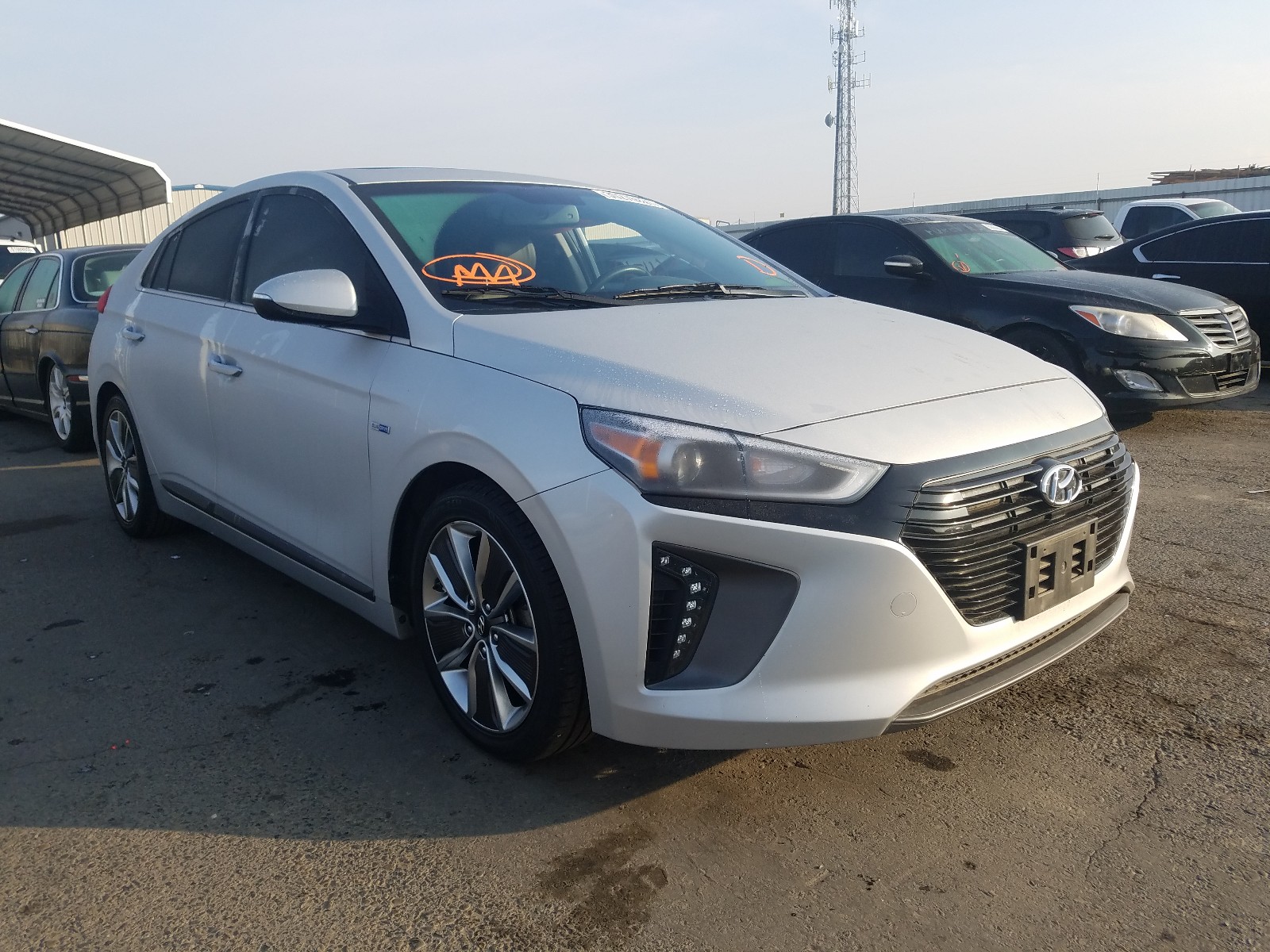 HYUNDAI IONIQ LIMI 2018 kmhc85lc1ju087146