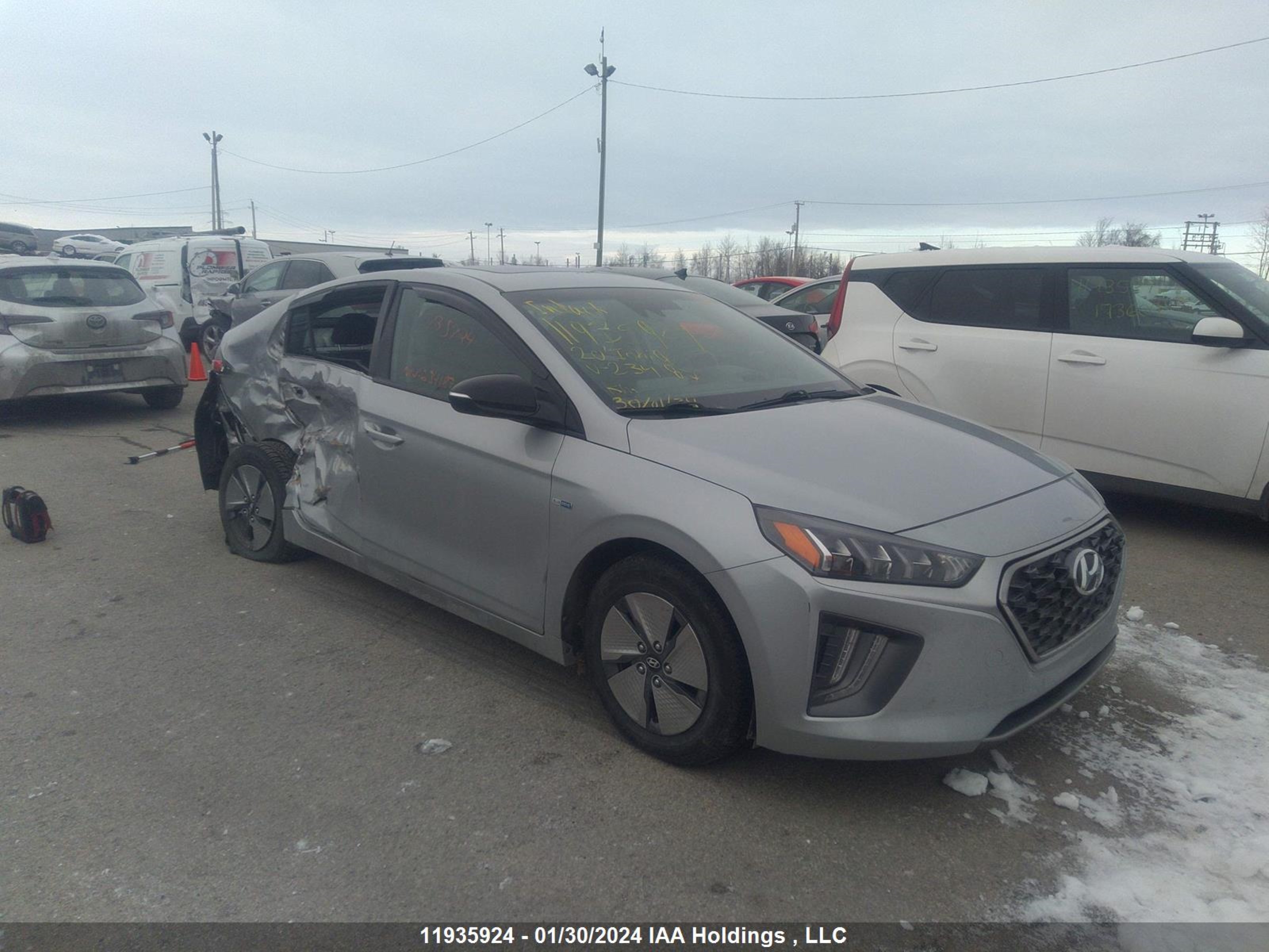 HYUNDAI IONIQ 2020 kmhc85lc2lu234187