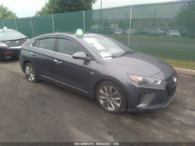 HYUNDAI IONIQ HYBRID 2017 kmhc85lc4hu017893