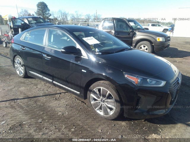 HYUNDAI IONIQ HYBRID 2018 kmhc85lc8ju099505