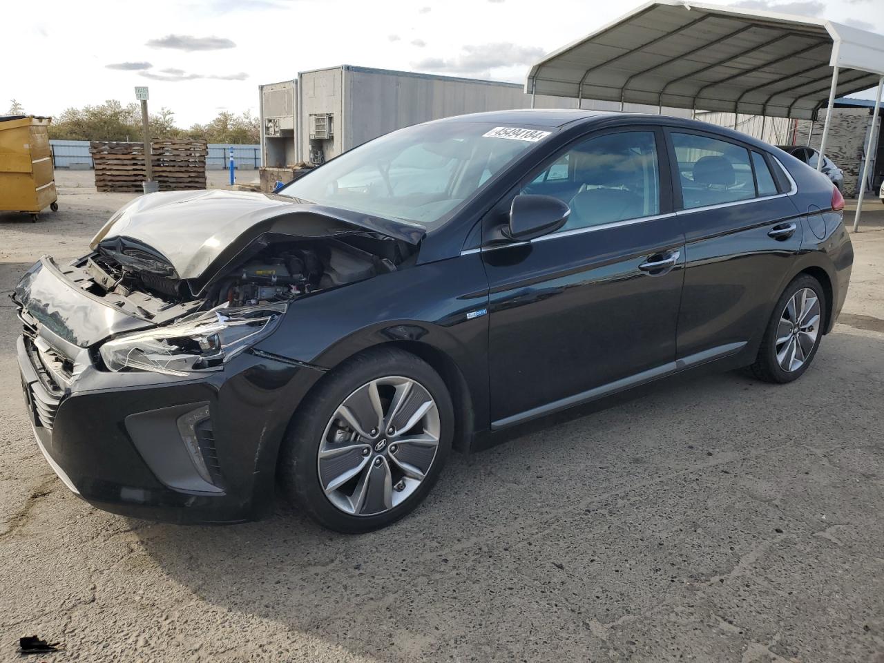 HYUNDAI IONIQ 2017 kmhc85lcxhu021088