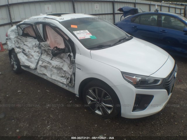 HYUNDAI IONIQ HYBRID 2017 kmhc85lcxhu040403