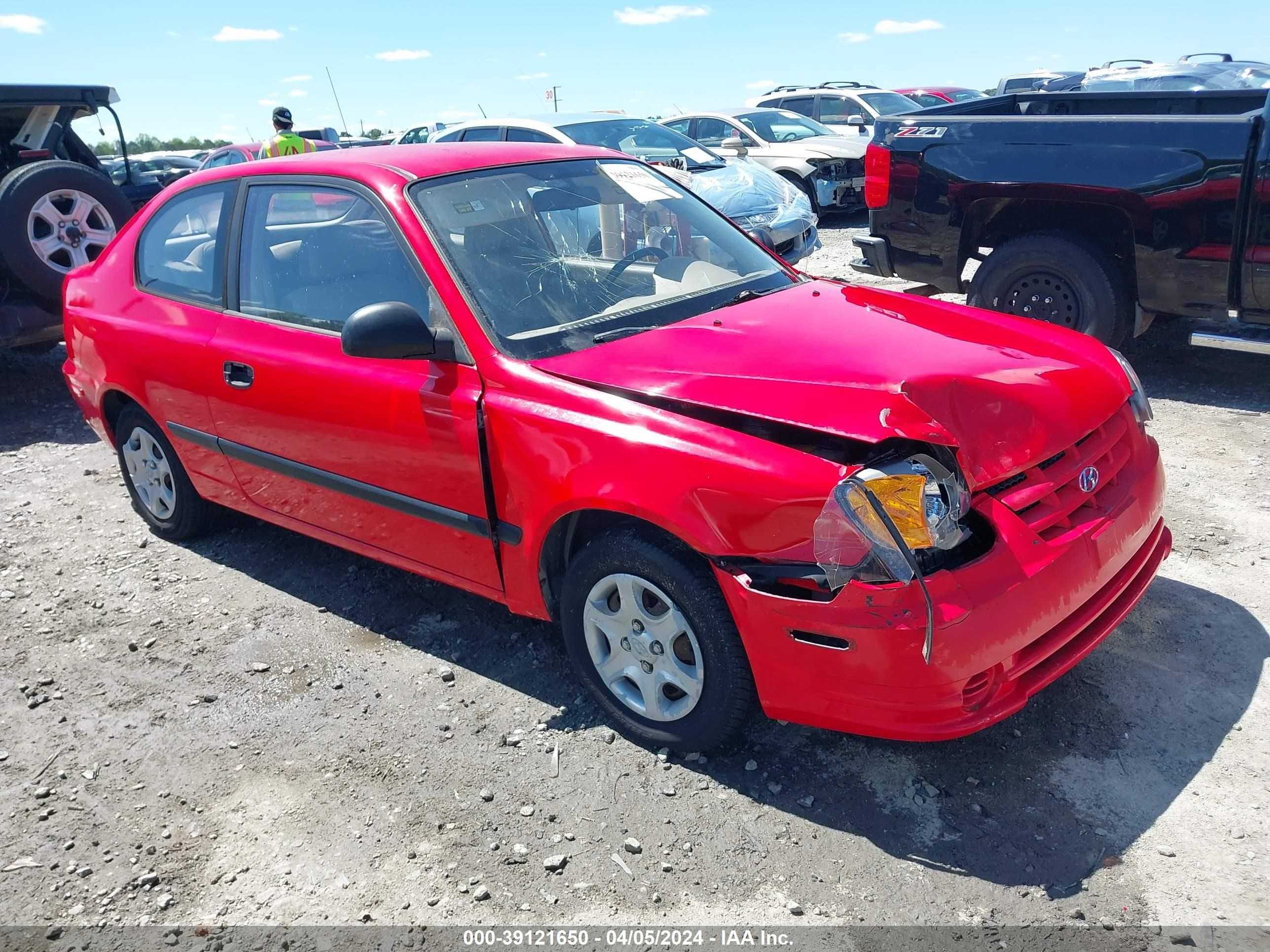 HYUNDAI ACCENT 2003 kmhcf35c03u274162