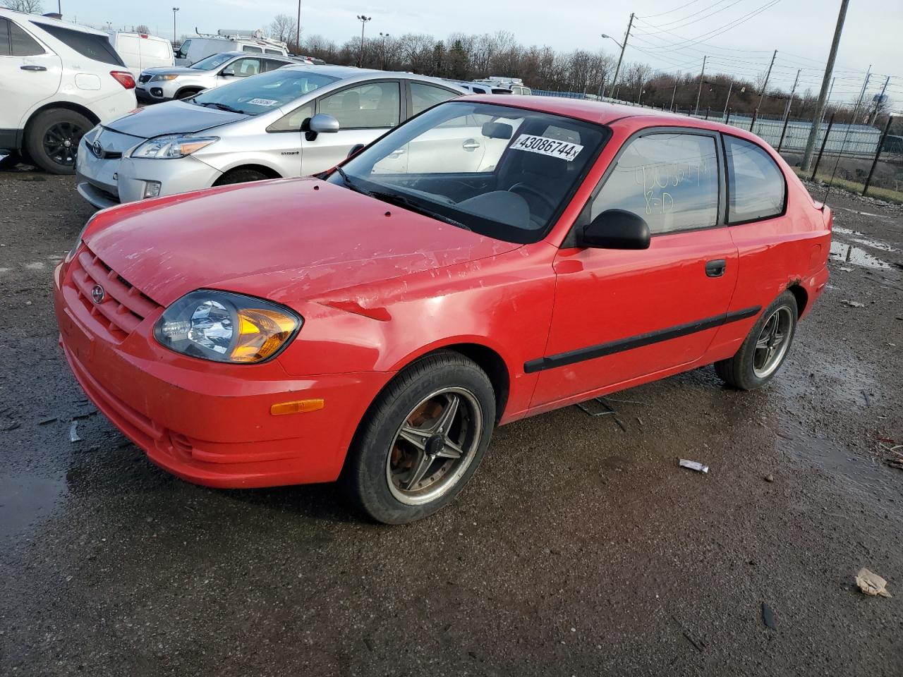 HYUNDAI ACCENT 2003 kmhcf35c53u243683