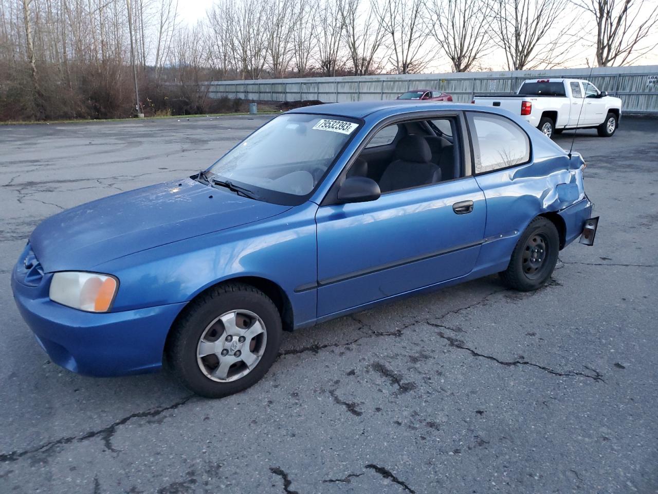 HYUNDAI ACCENT 2002 kmhcf35g02u175097