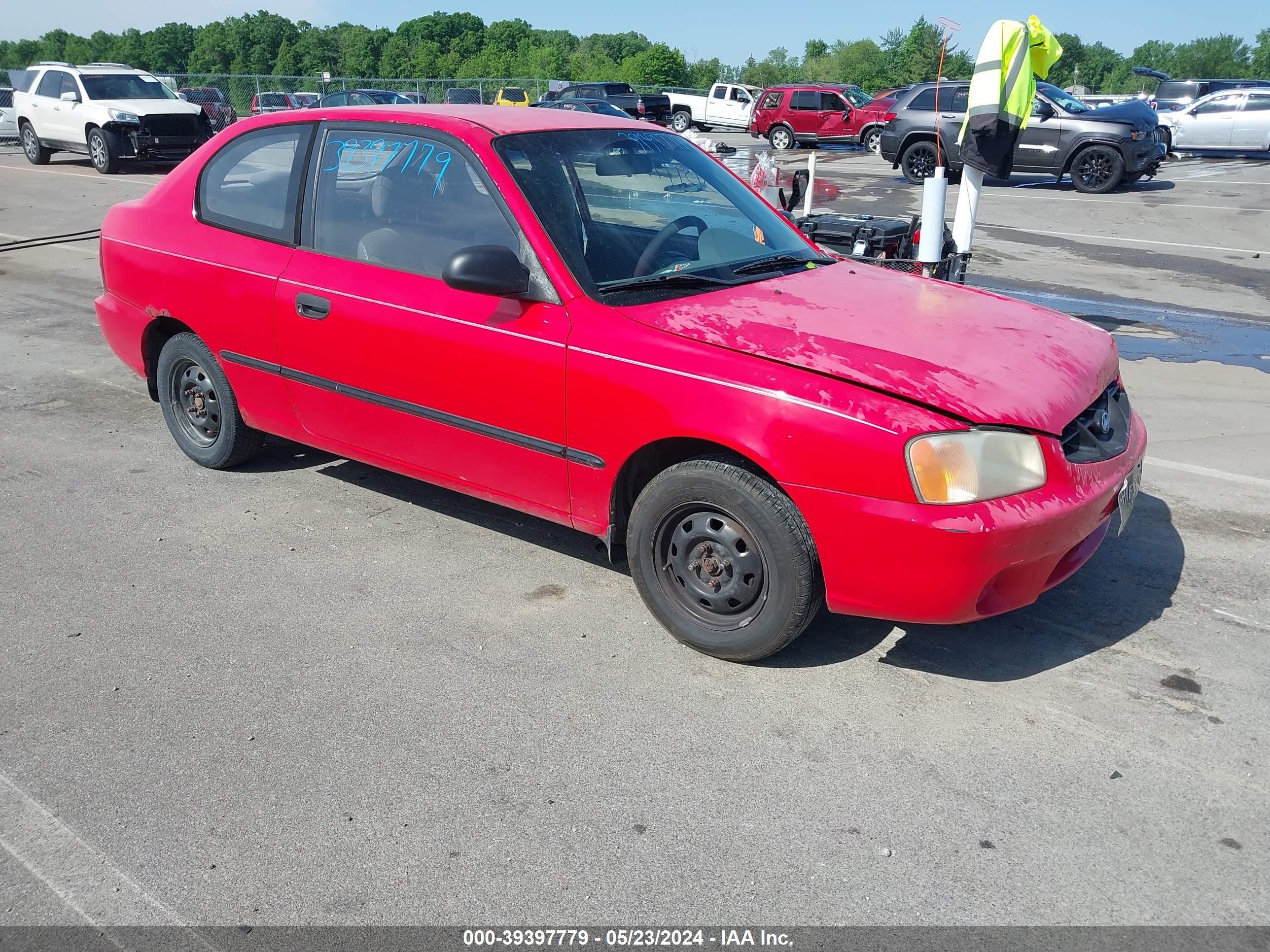 HYUNDAI ACCENT 2002 kmhcf35g32u170511