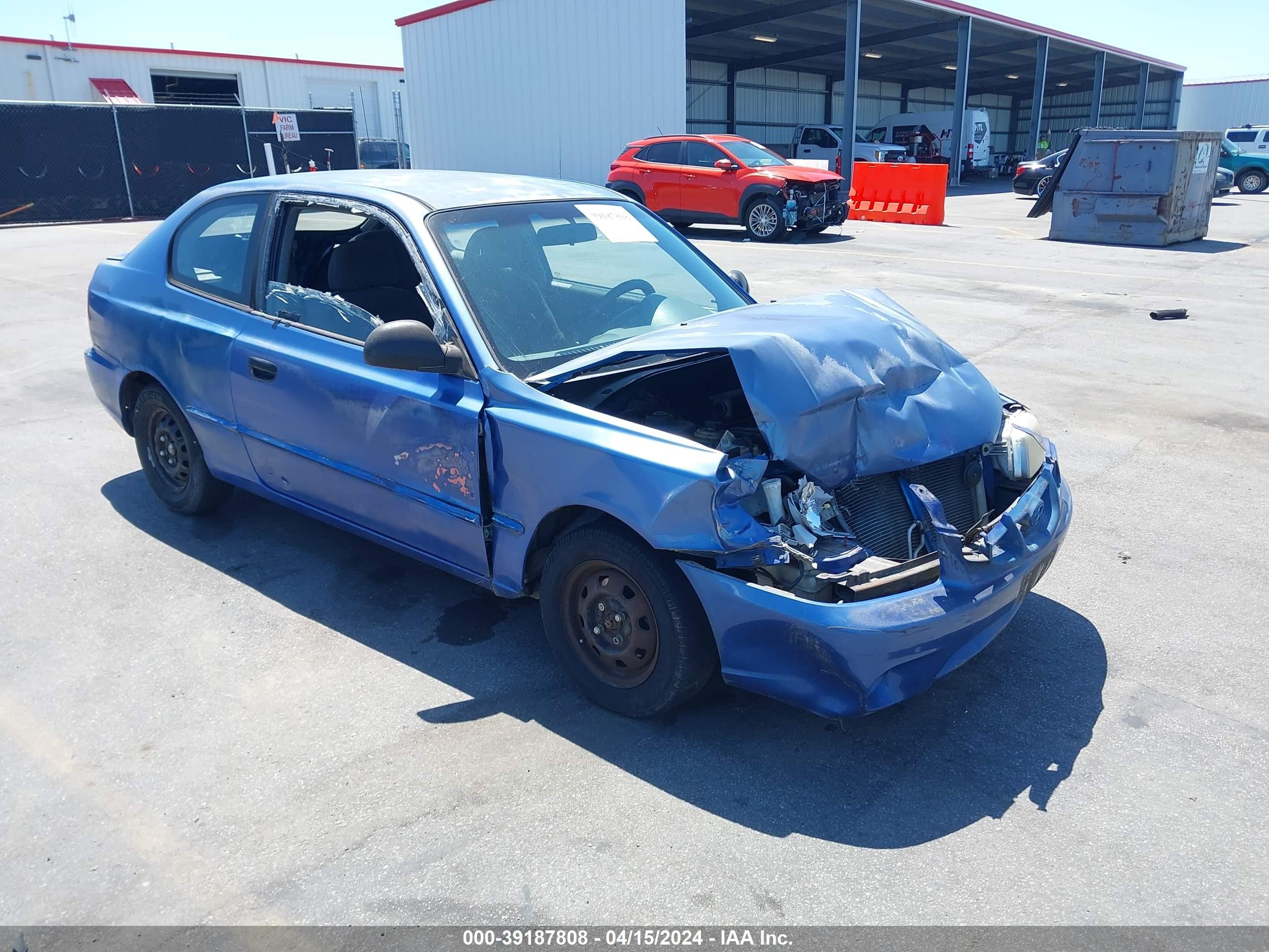 HYUNDAI ACCENT 2002 kmhcg35c02u202423