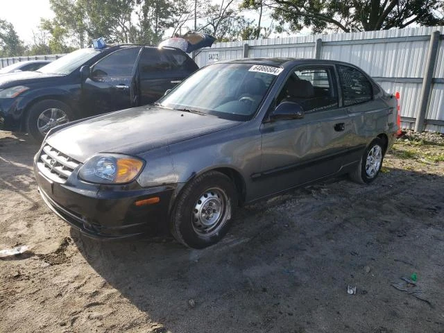 HYUNDAI ACCENT GS 2005 kmhcg35c25u349668