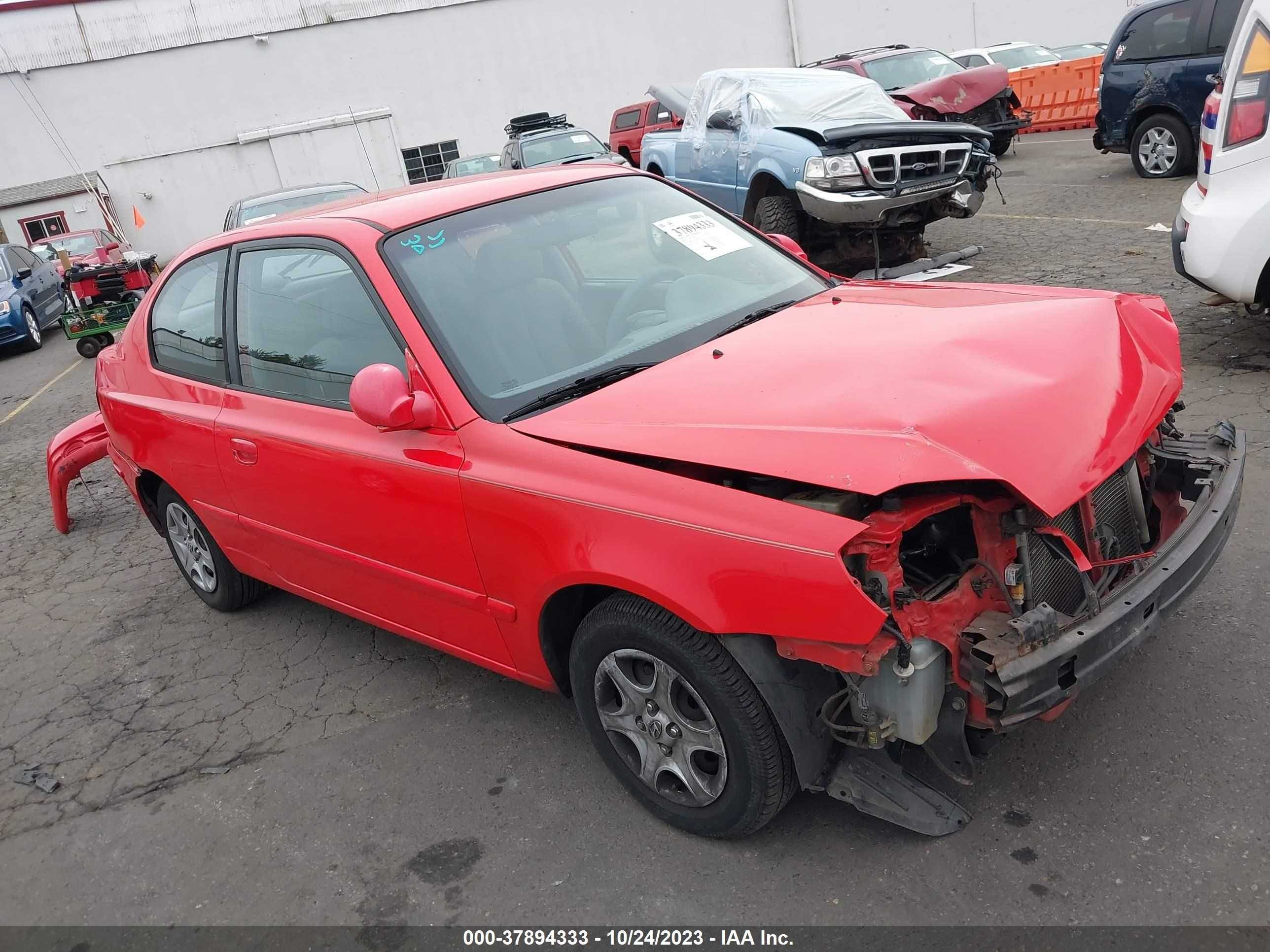 HYUNDAI ACCENT 2005 kmhcg35c65u364643