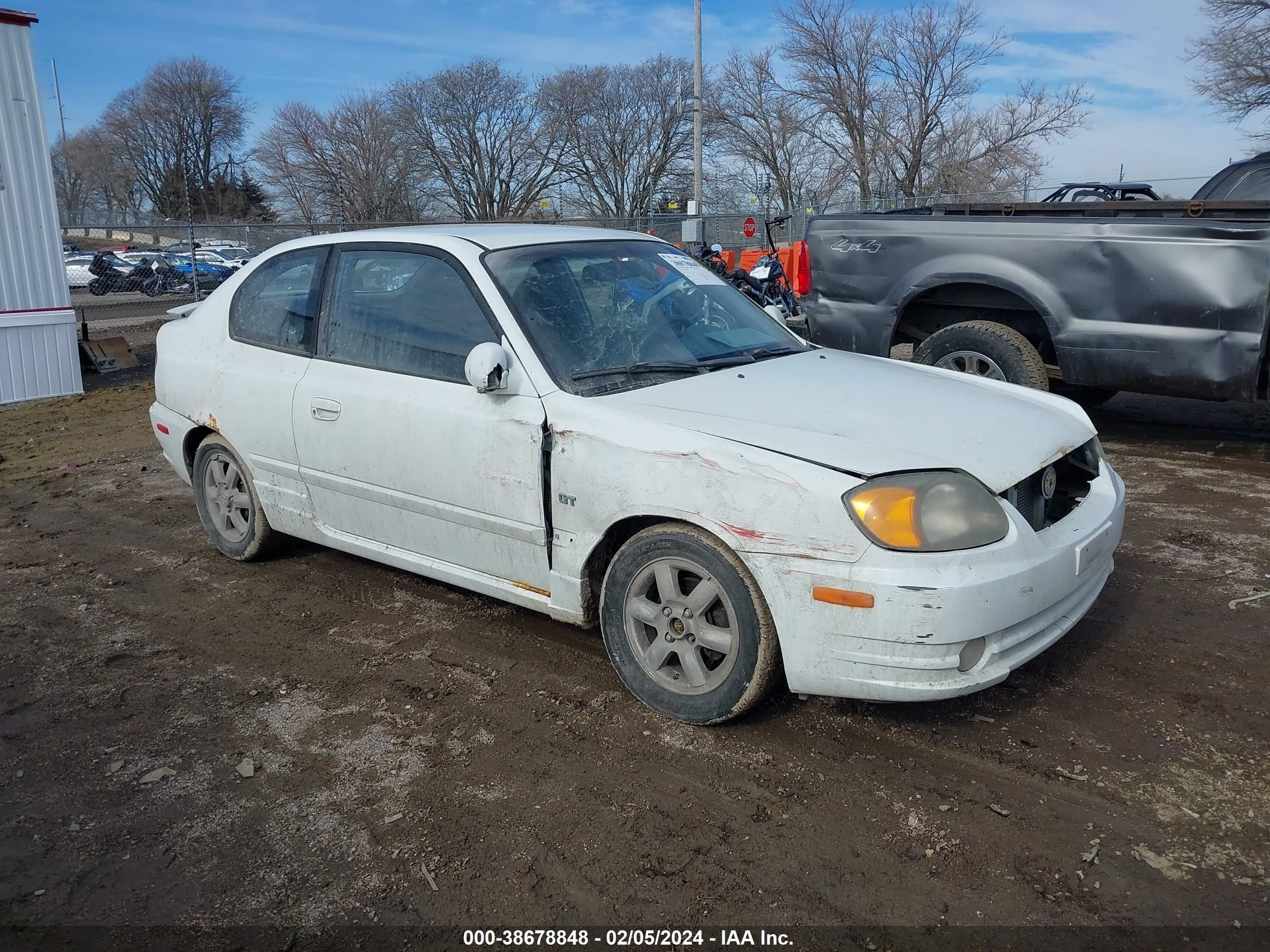 HYUNDAI ACCENT 2004 kmhcg35c84u291936